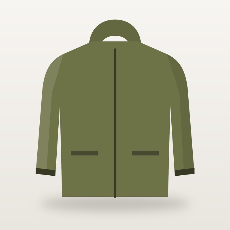 Trail Rain Jacket, Olive