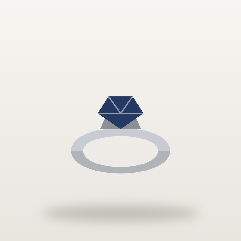 Sterling Ring, Navy