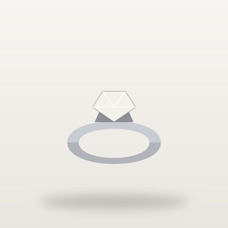 Minimal Ring, White