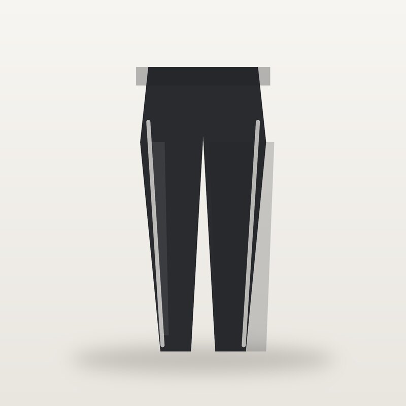 Lightweight Running Tights, Black