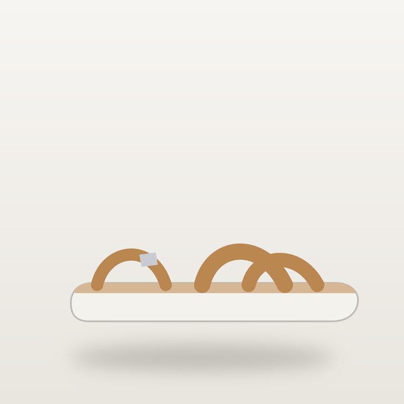 Knit Sandals, Camel