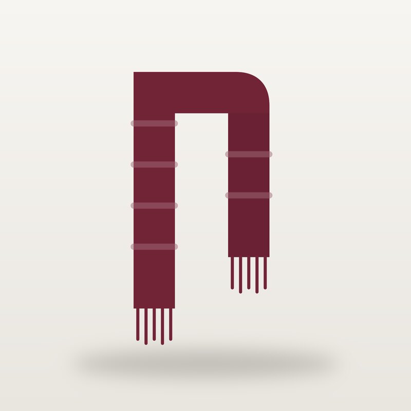 Cashmere Scarf, Burgundy