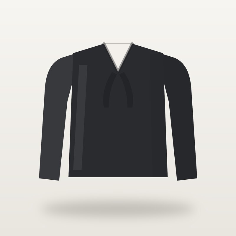 Cotton Silk Blouse, Black