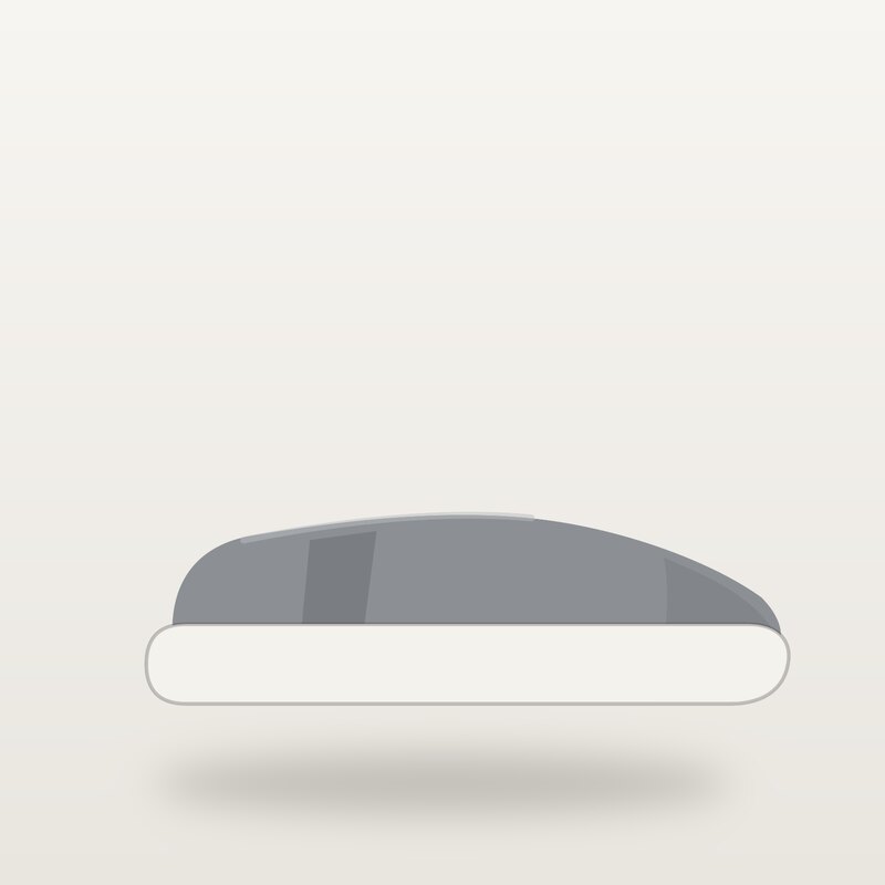 Canvas Slip-ons, Grey