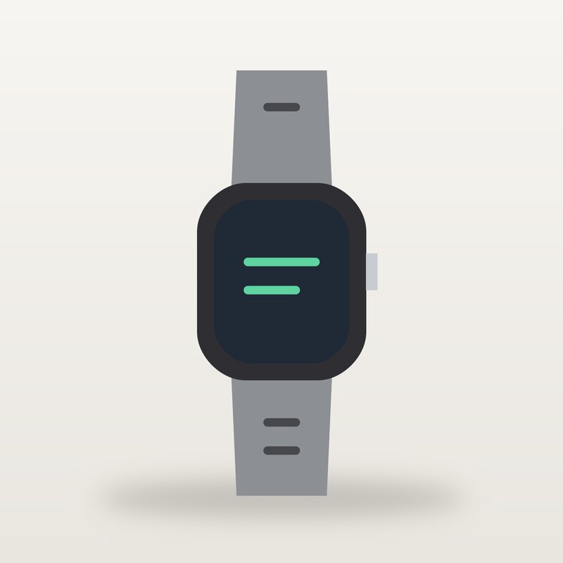 Compact Smart Watch Strap, Grey