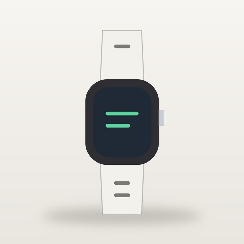 Magnetic Smart Watch Strap, White