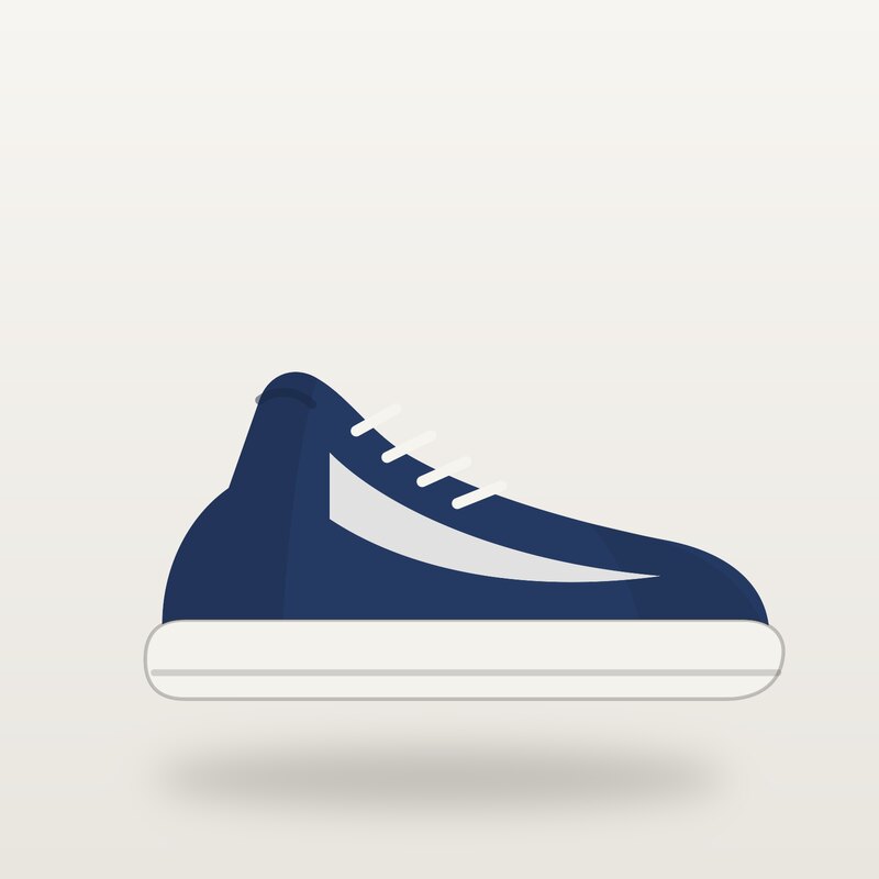 Cotton Sneakers, Navy