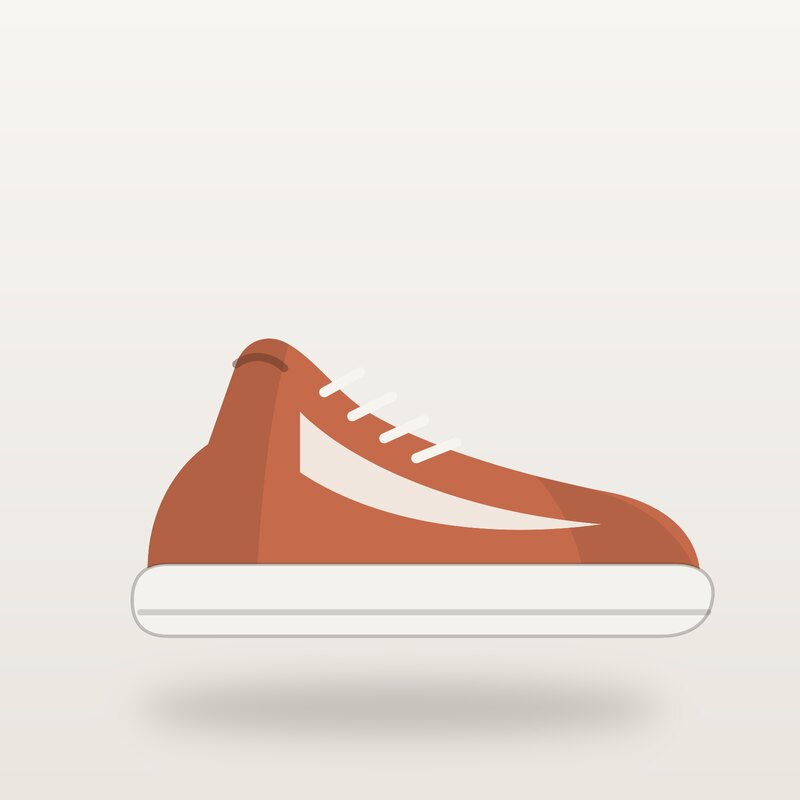 Organic Sneakers, Terracotta