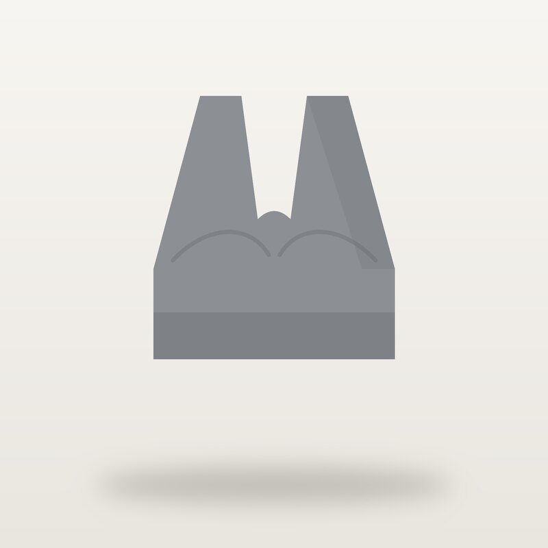 Pro Sports Bra, Grey