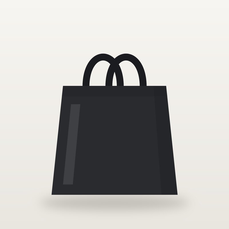 Nylon Tote Bag, Black