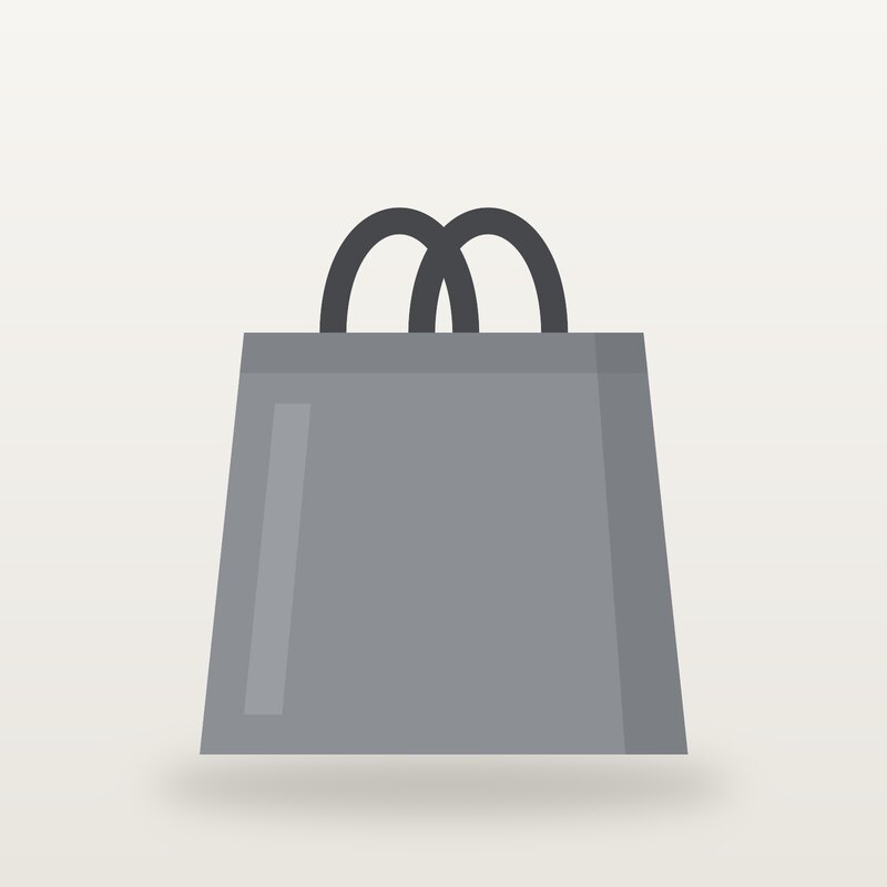 Leather Tote Bag, Grey