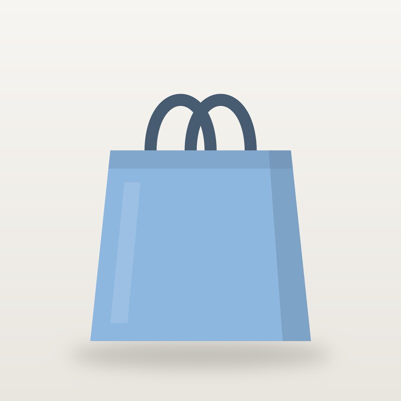 Canvas Tote Bag, Sky Blue