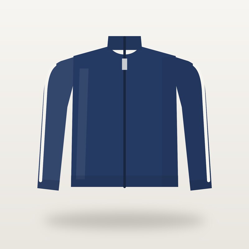 Dry-Fit Track Jacket, Navy