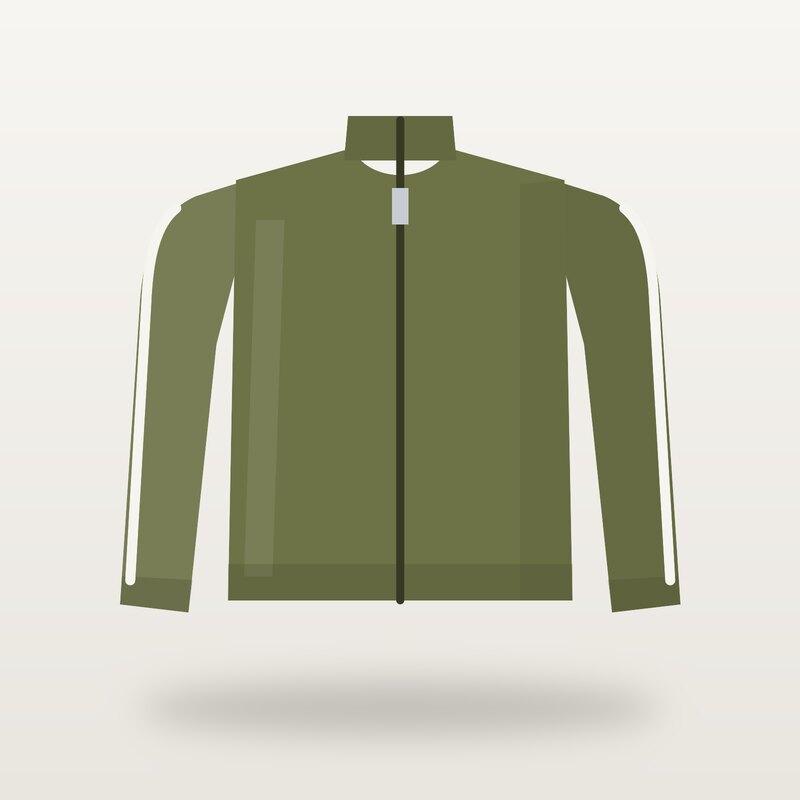 Dry-Fit Track Jacket, Olive