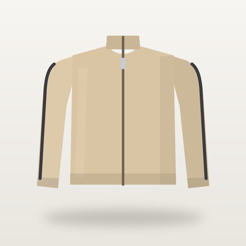 Dry-Fit Track Jacket, Sand