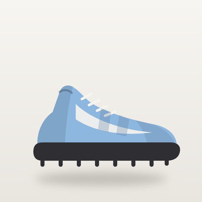 Leather Trail Runners, Sky Blue