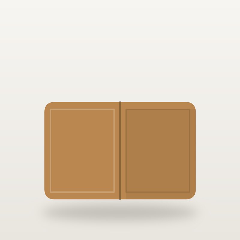 Wool Wallet, Camel