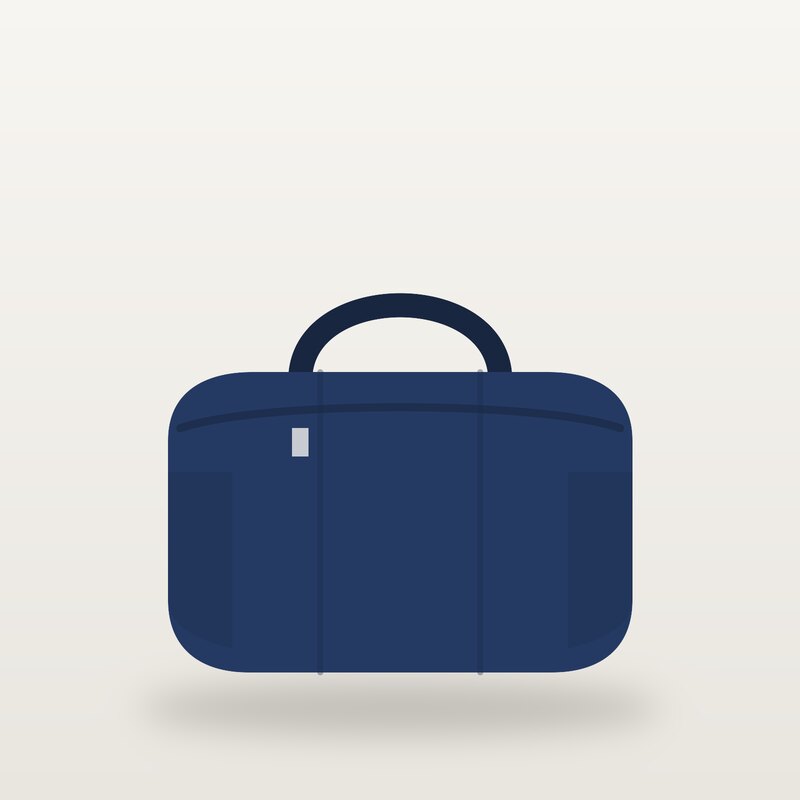 Canvas Weekender, Navy