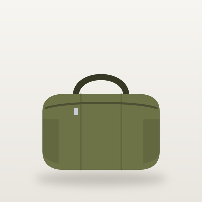 Nylon Weekender, Olive