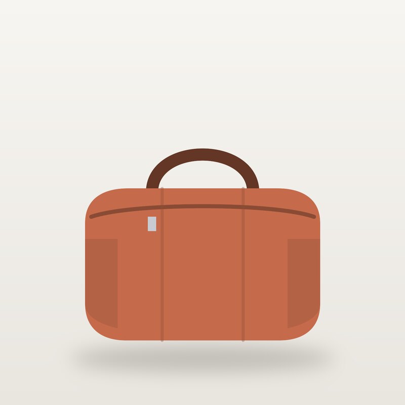 Leather Weekender, Terracotta