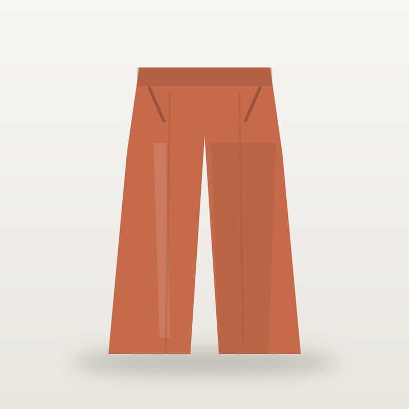 Organic Wide-Leg Trousers