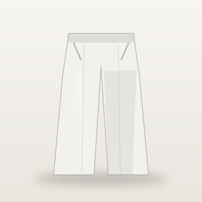 Linen Wide-Leg Trousers