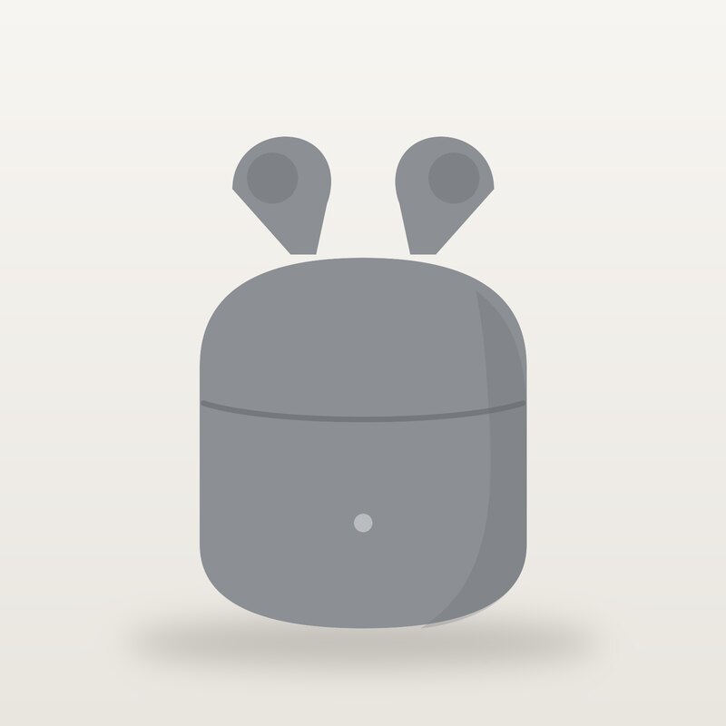 Fast-Charge Wireless Earbuds, Grey