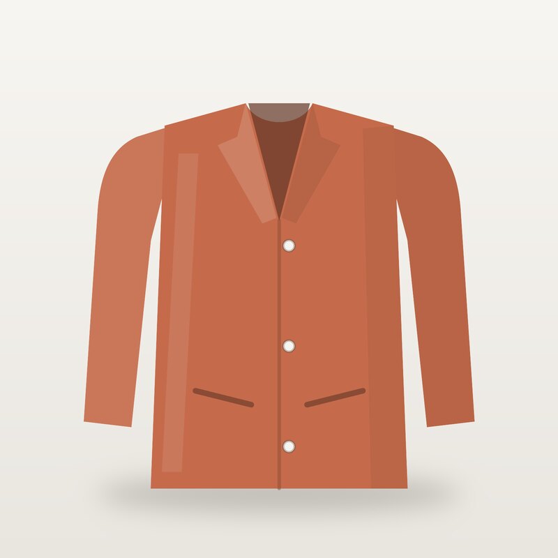 Cotton Wool Coat, Terracotta