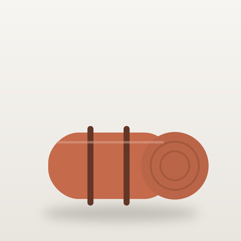 Dry-Fit Yoga Mat, Terracotta